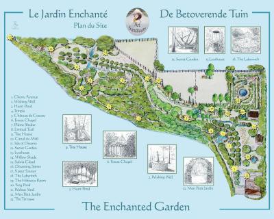 Plan: Le Jardin Enchanté