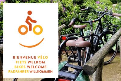 Label Bienvenue Vélo dans parcs et jardins