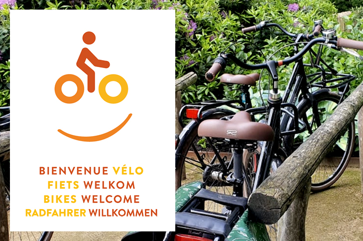 Label Bienvenue Vélo dans parcs et jardins