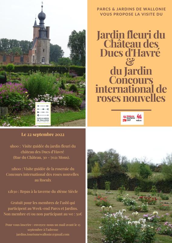 Visite de parcs le 22 septembre