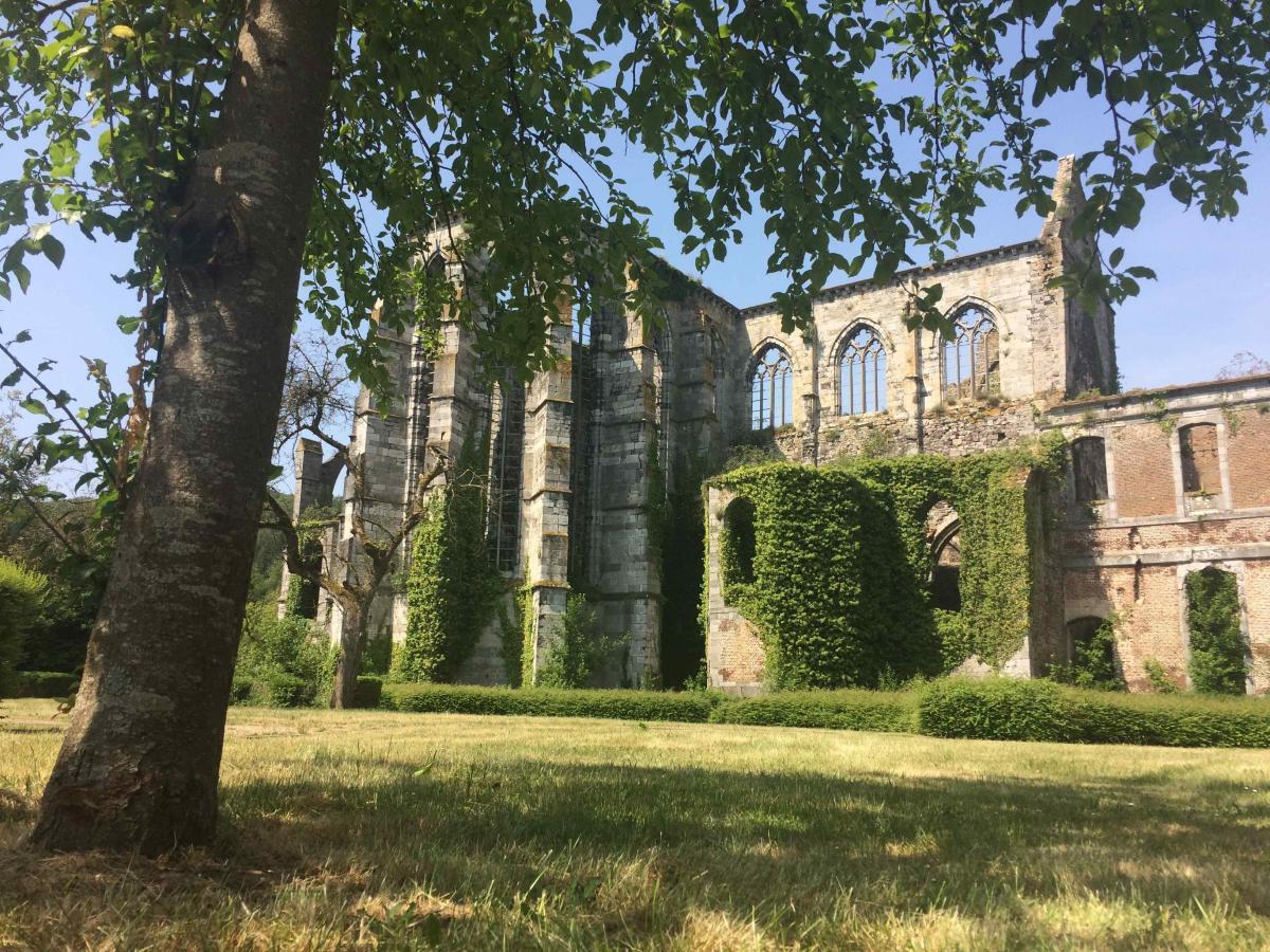 Jardins de l'abbaye d'Aulne