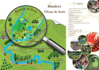 Plan: Le Village du saule