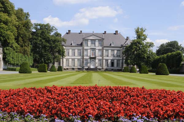 vue du château et jardin 