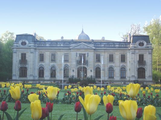 vue sur le château Empain