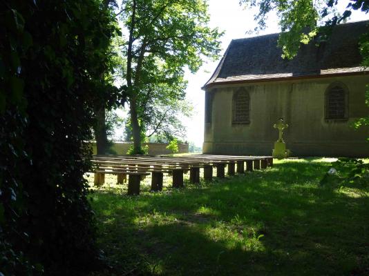 Jardin de la Chapelle Notre-Dame de La Cavée