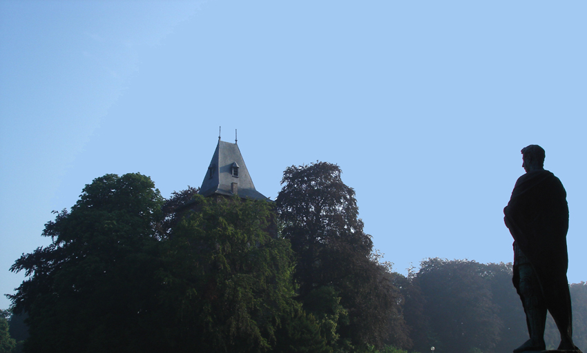 vue sur le toit de la chapelle