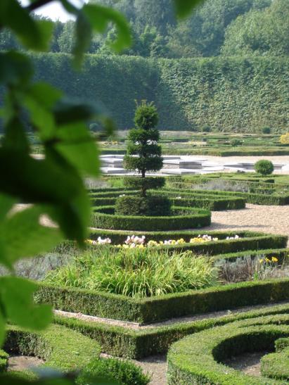 vue sur le jardin des fleurs