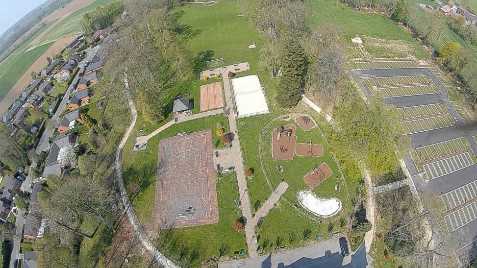 Parc de Jurbise-Vue aérienne