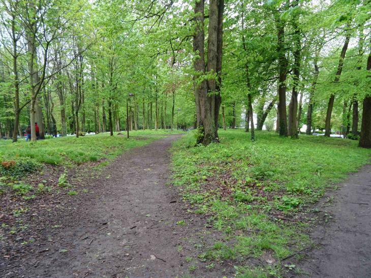 Le parc de la Tourelle (près de l'hôpital)